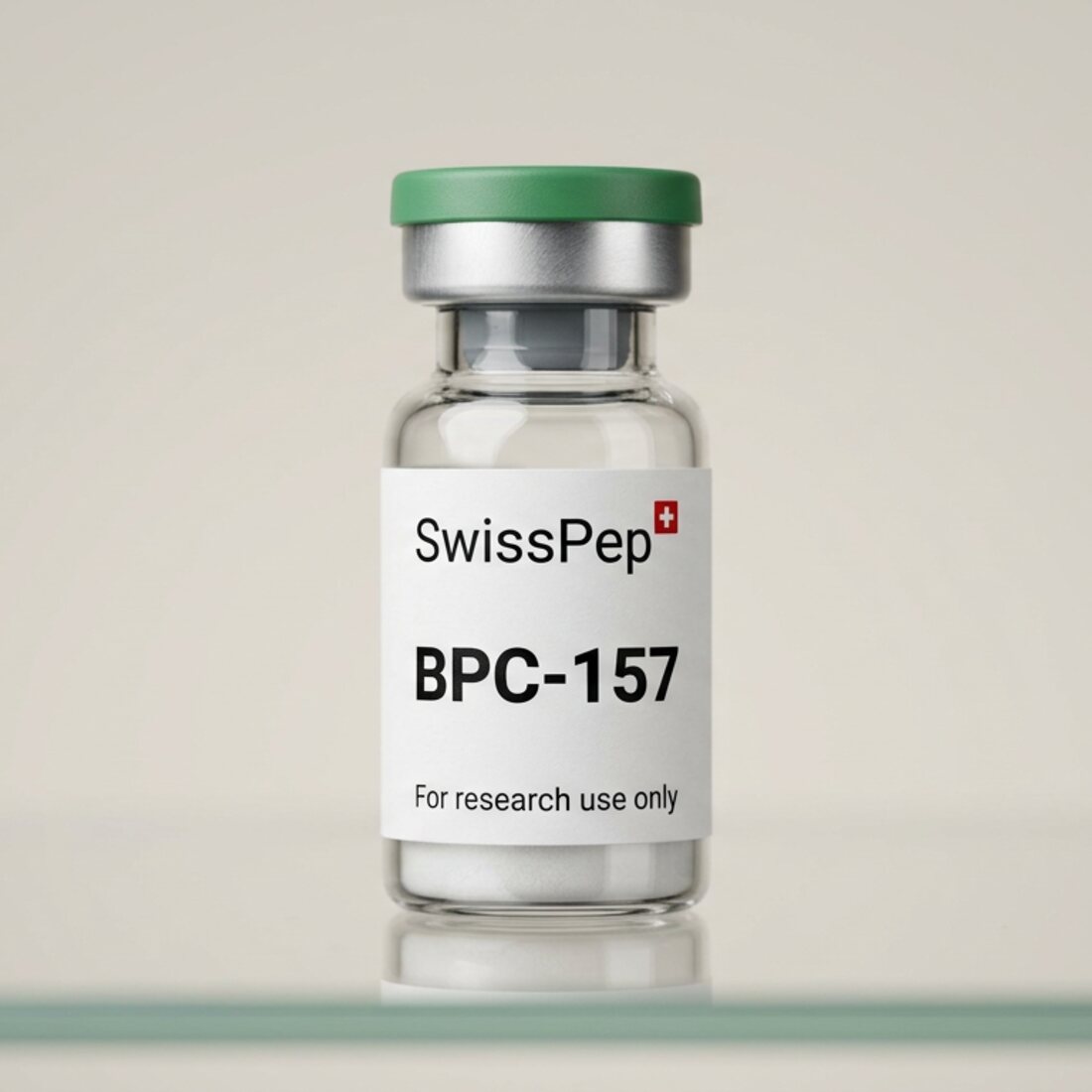BPC-157 10mg research peptide vial
