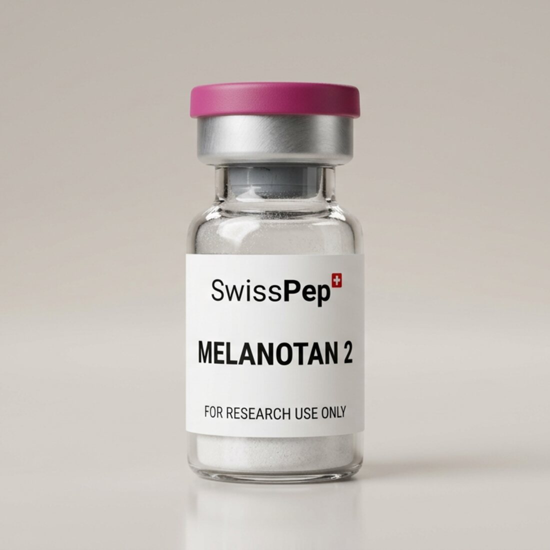 Melanotan 2 10mg research peptide vial